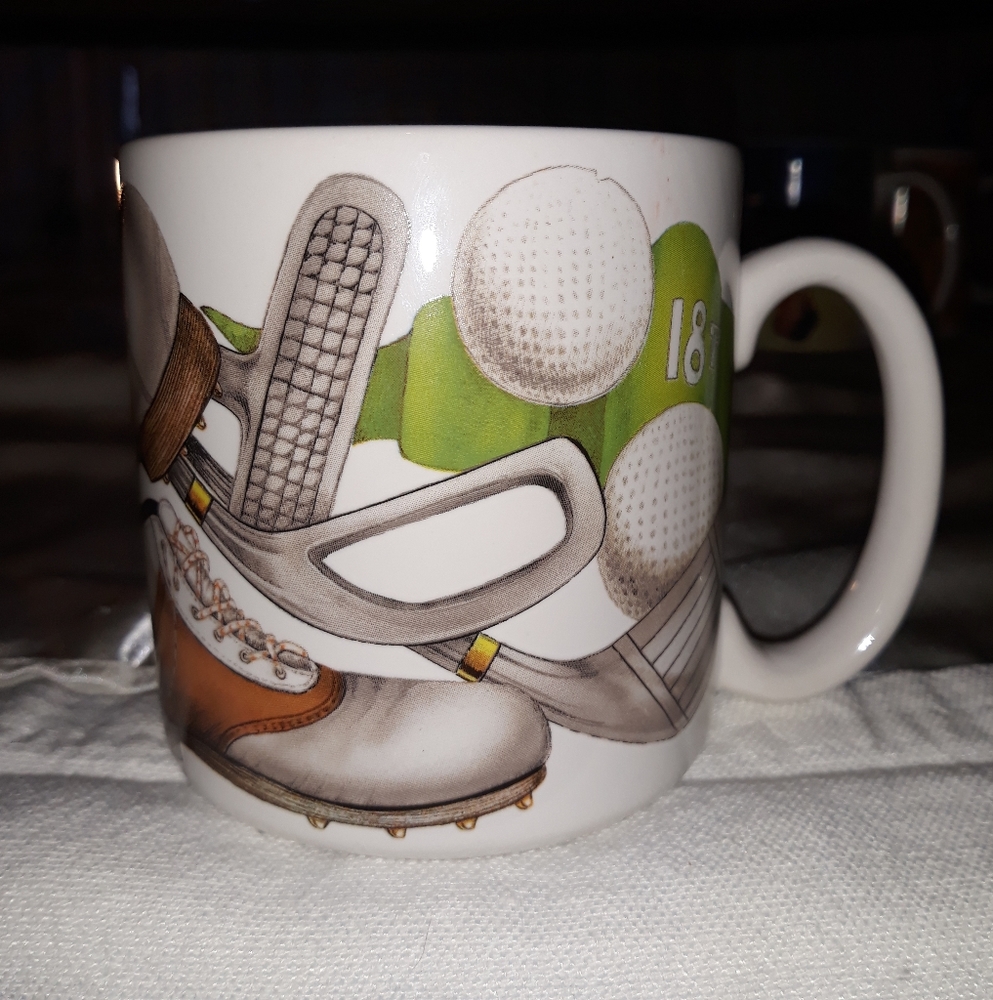 Potpourri Designs Vintage 1995 Denny Burkhart Mug